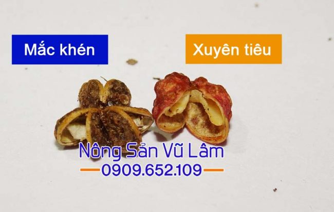 Mắc khén và xuyên tiêu